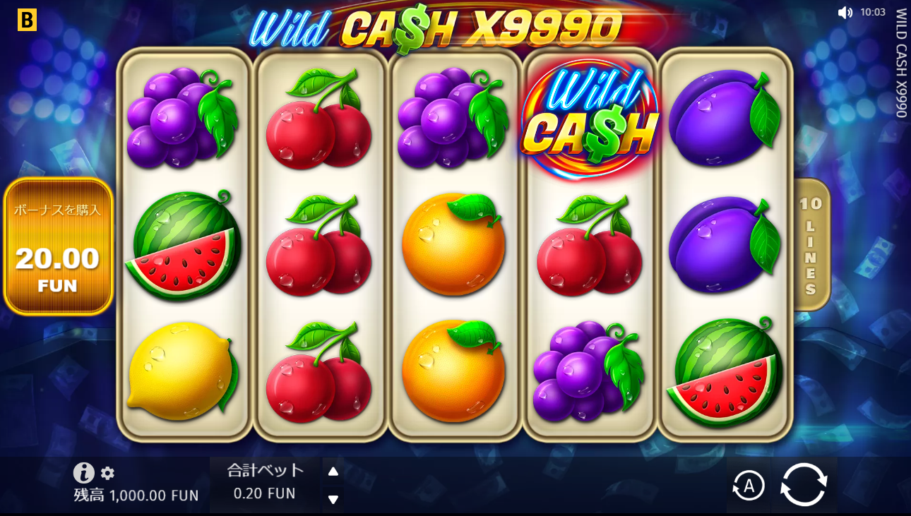 Wild Cash x9990